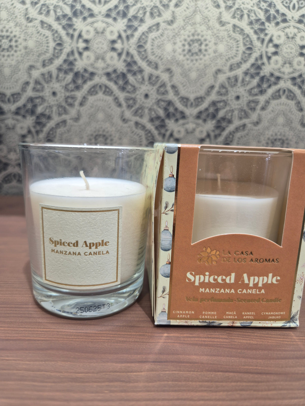 Vela manzana canela