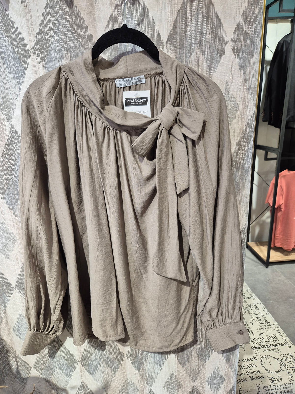Blusa lazo