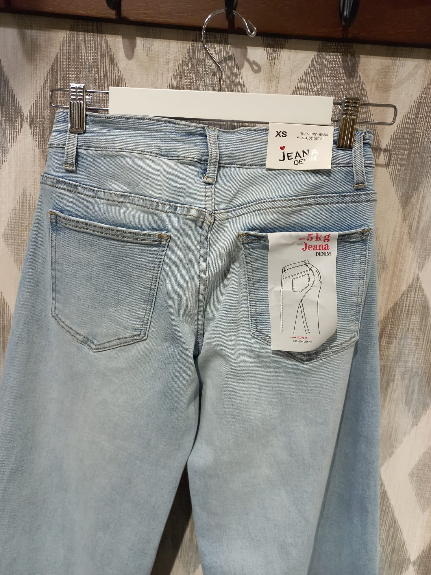 Jeans Wide leg Tiro bajo