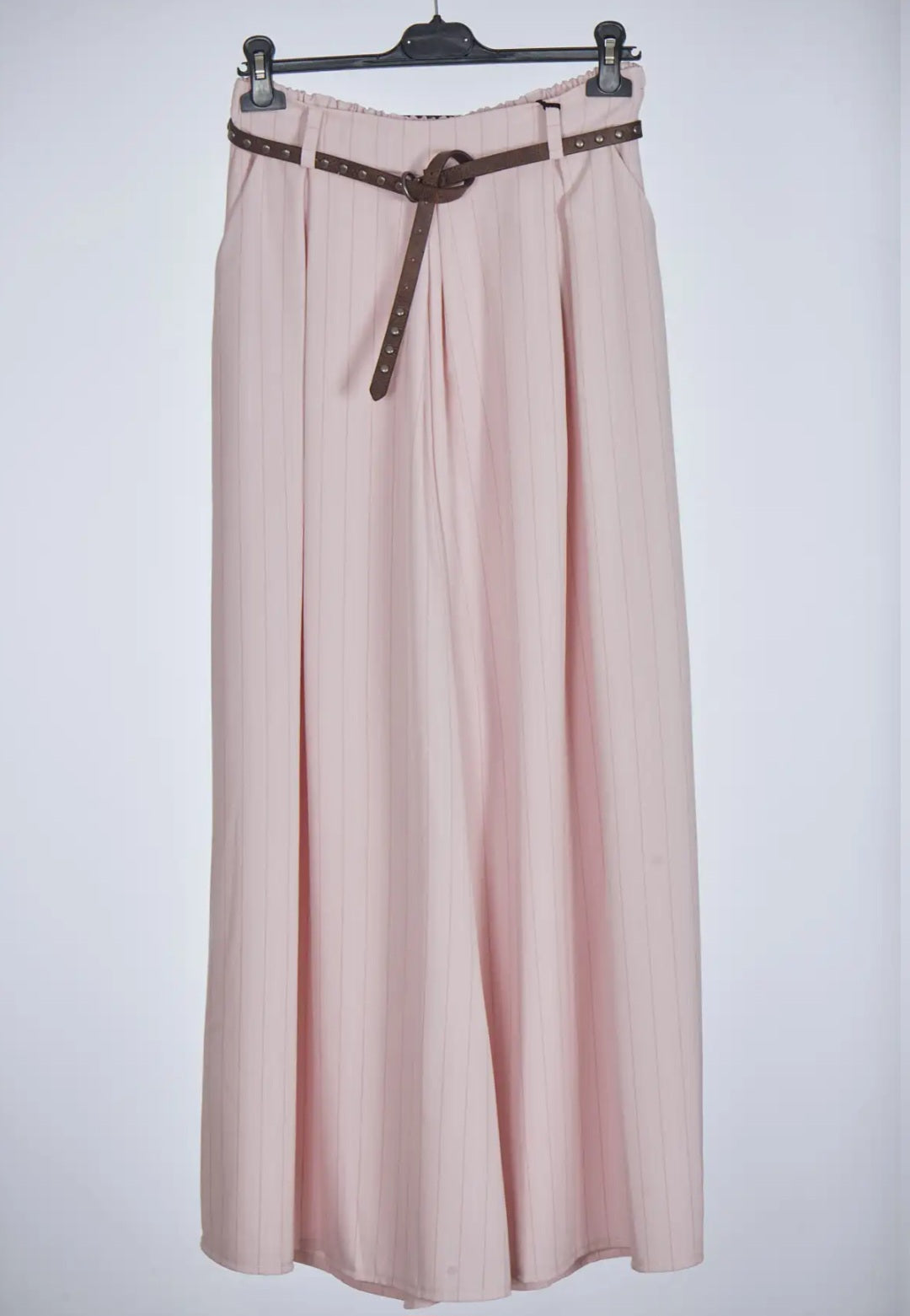 Pantalón rayas rosa