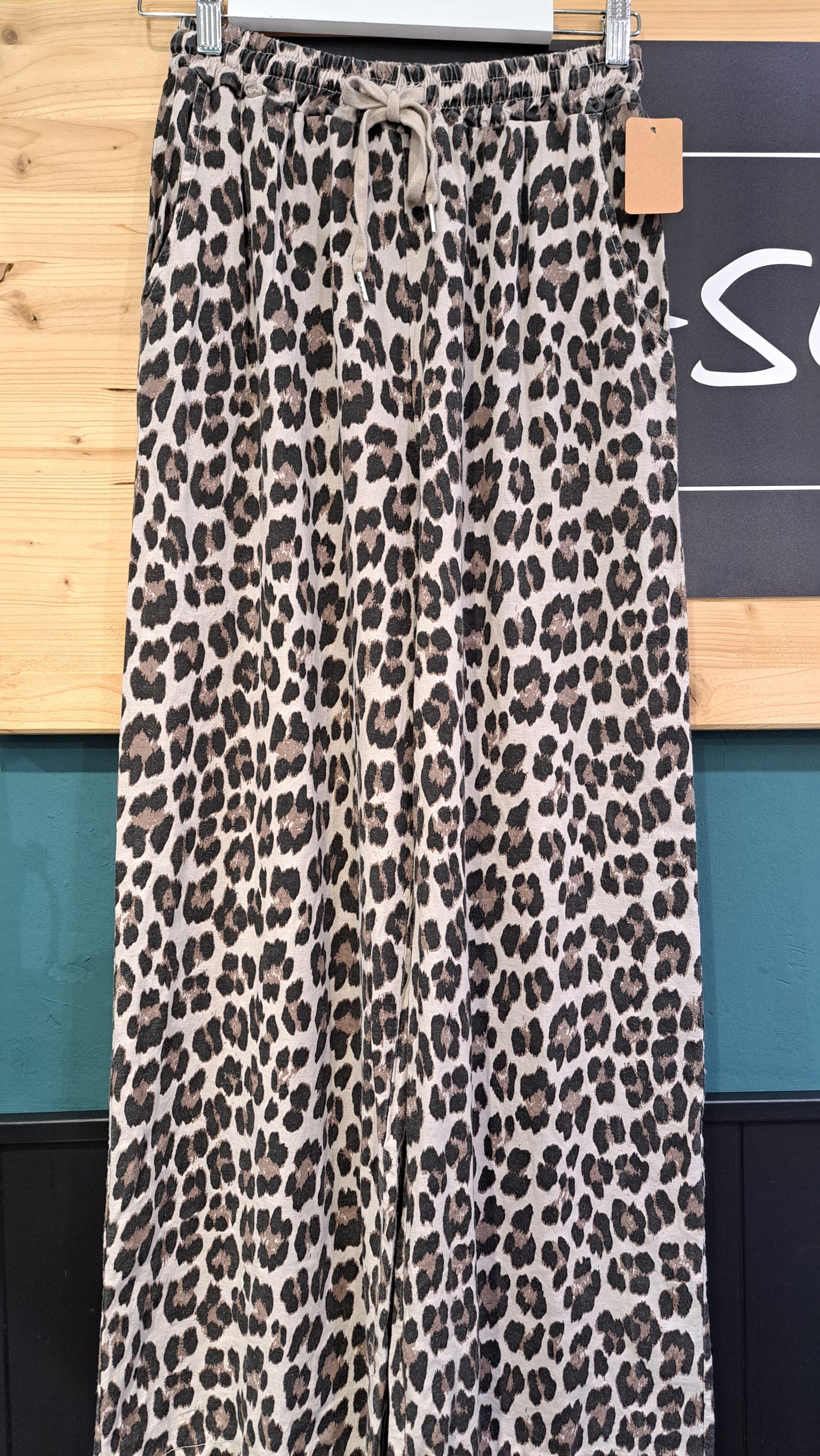 Pantalon animal print