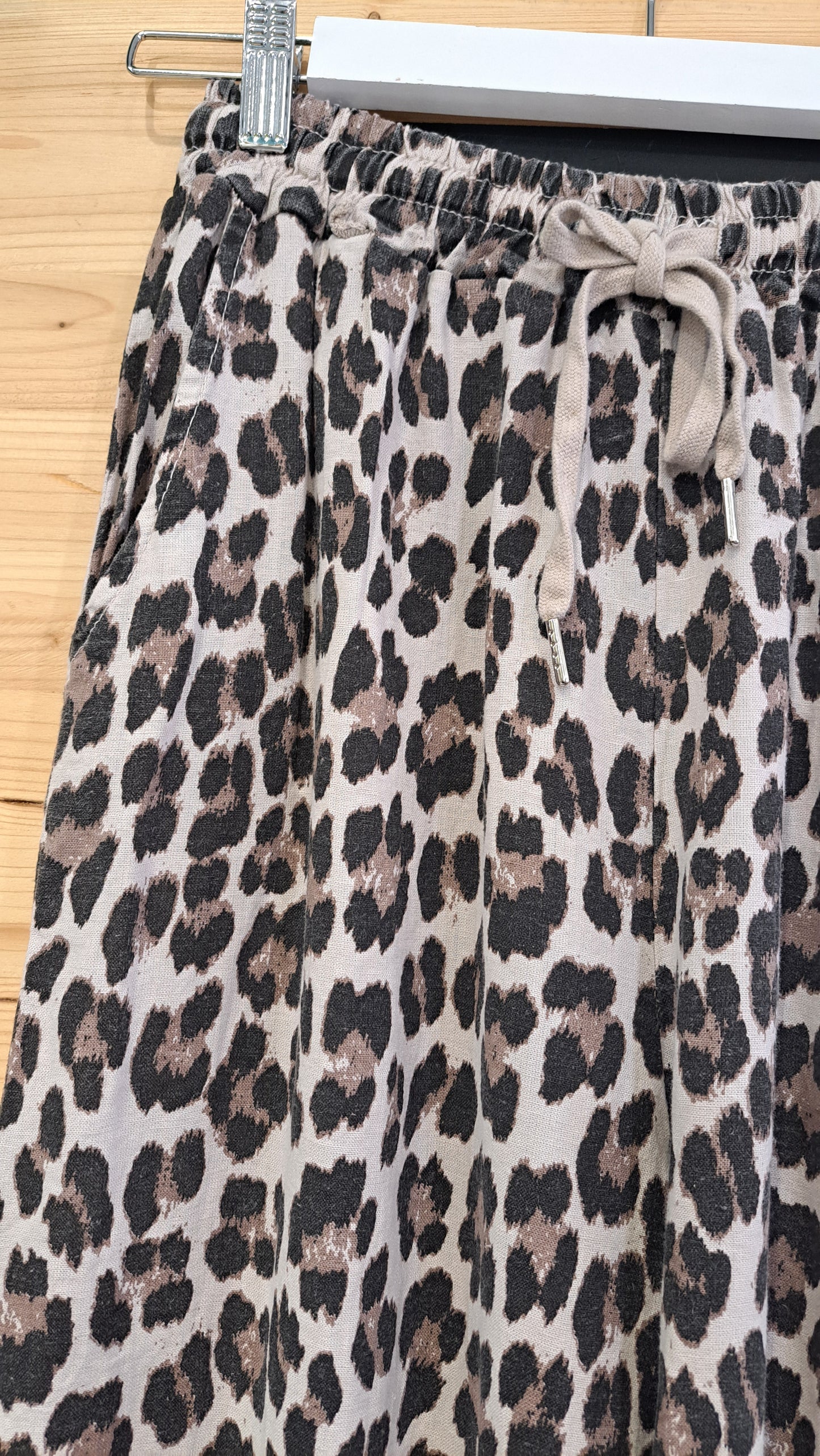 Pantalon animal print