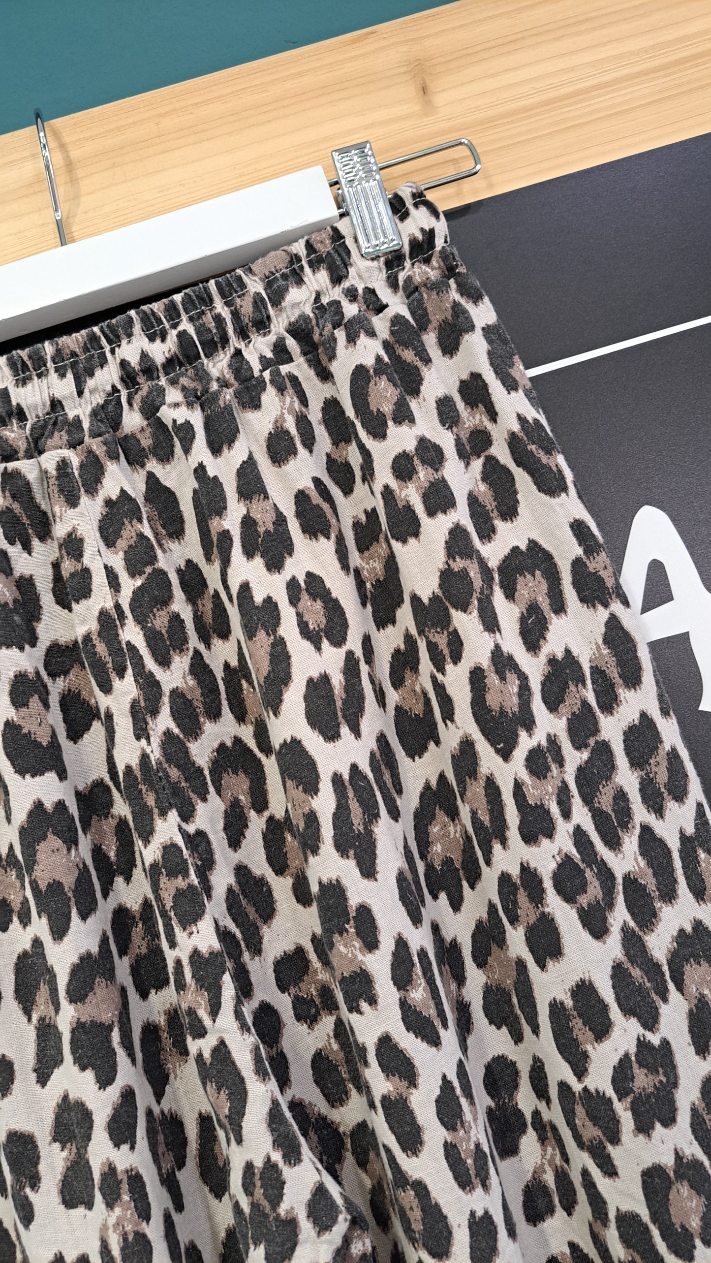 Pantalon animal print