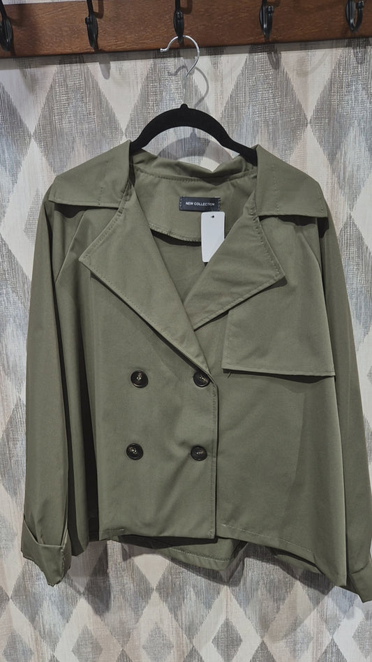 Gabardina verde