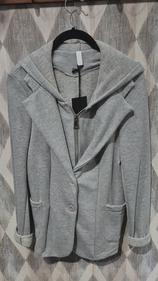 Blazer con capucha