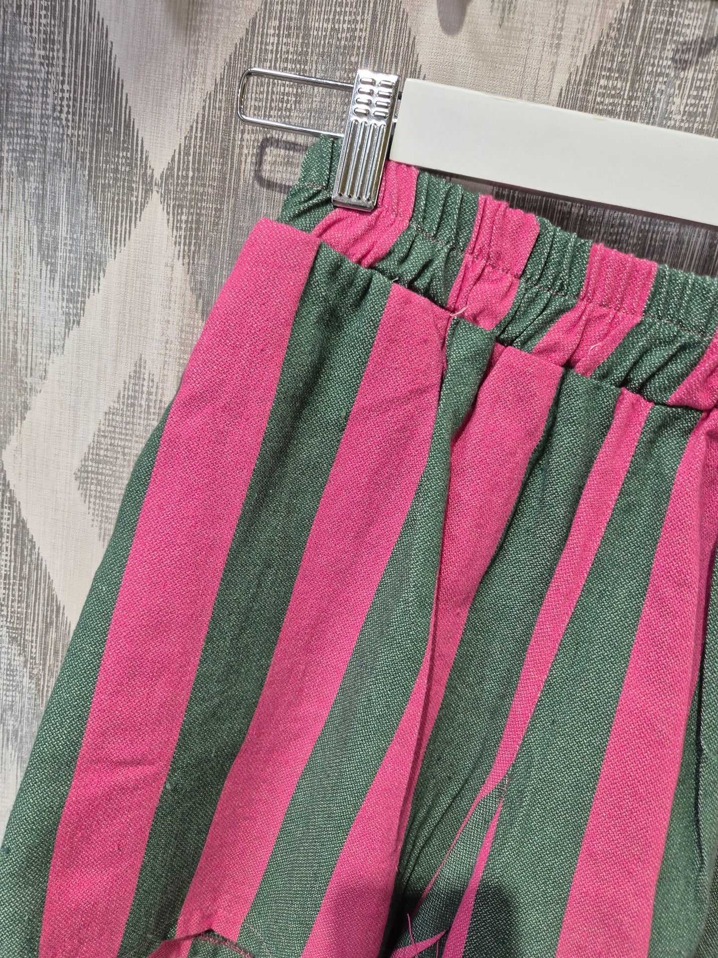Short de rayas