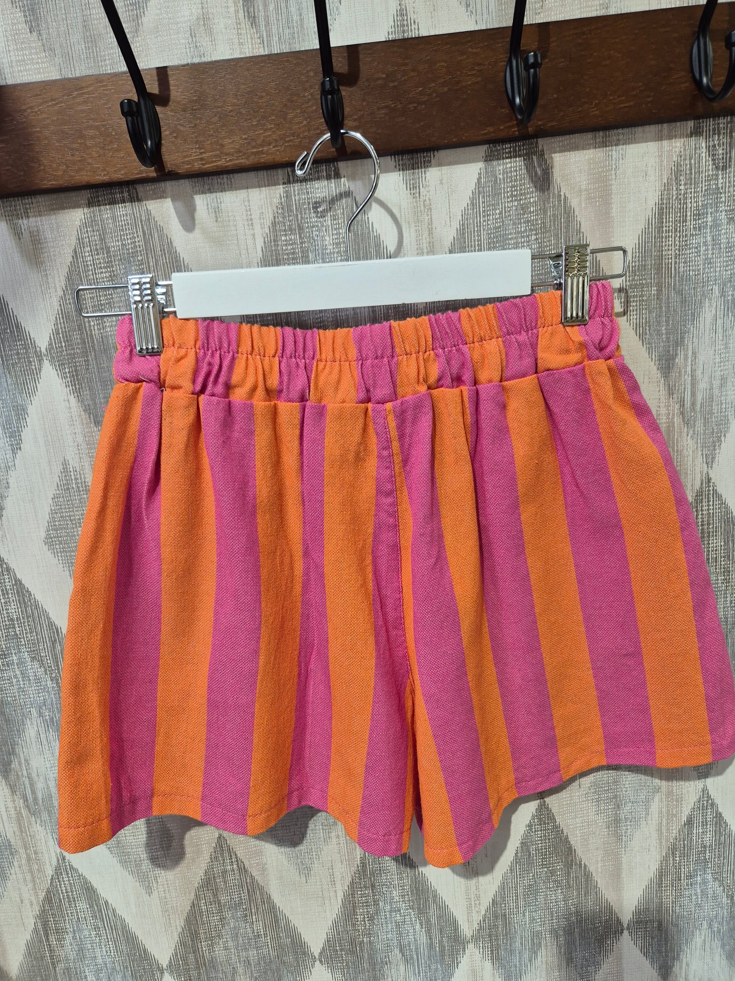 Short de rayas