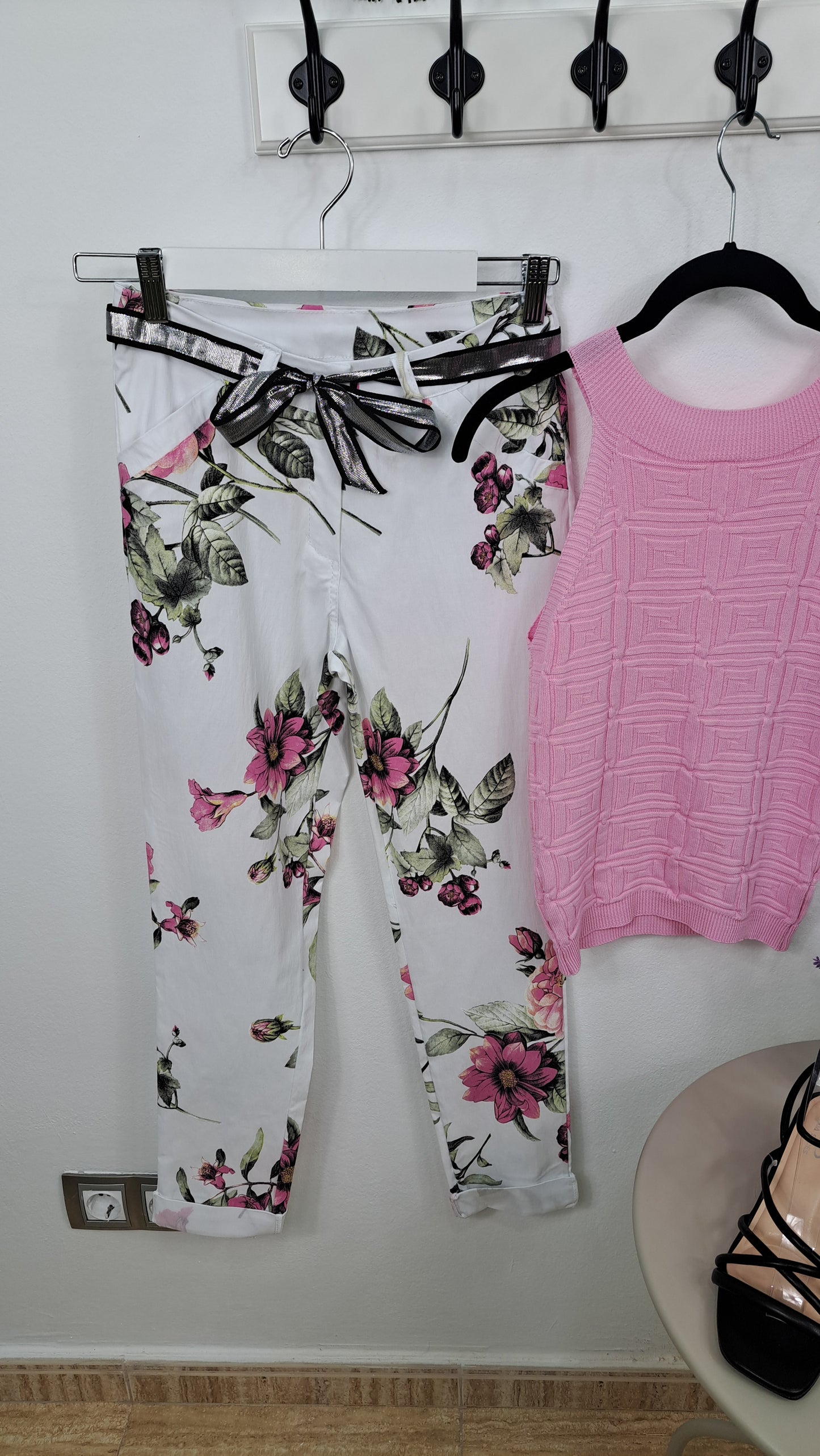 Pantalon flores
