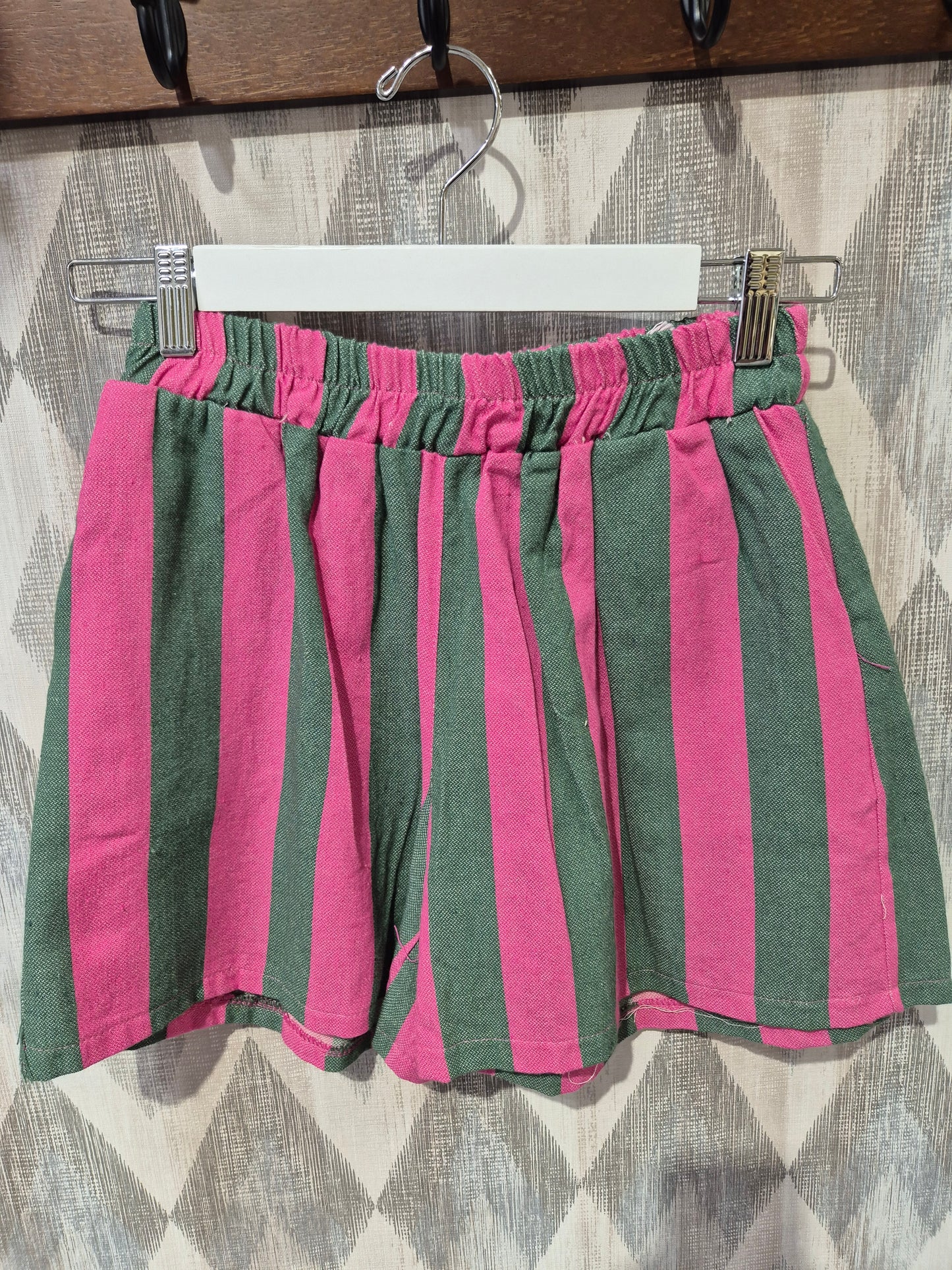 Short de rayas
