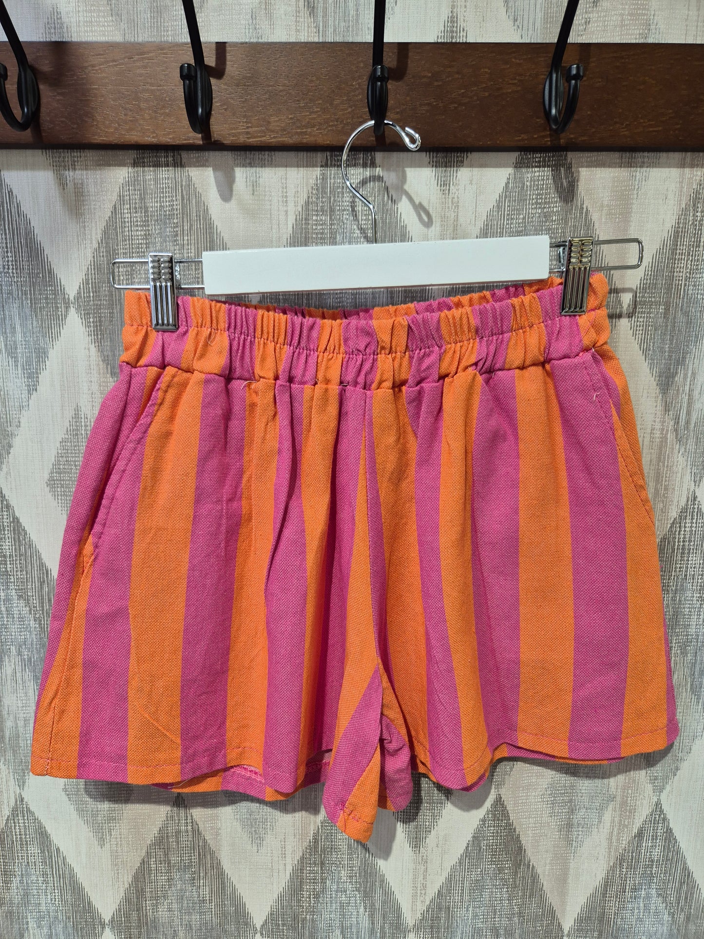 Short de rayas