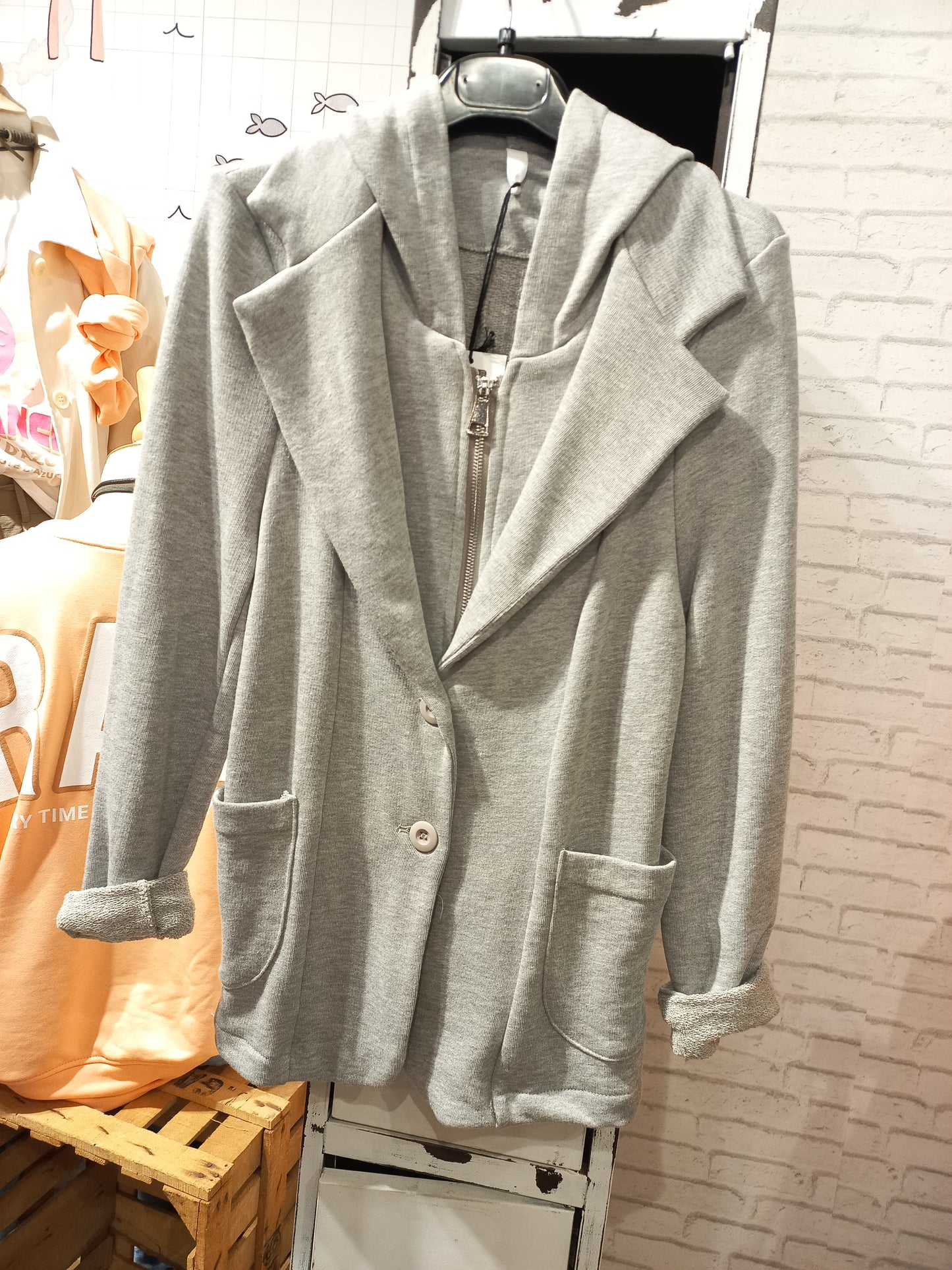 Blazer capucha