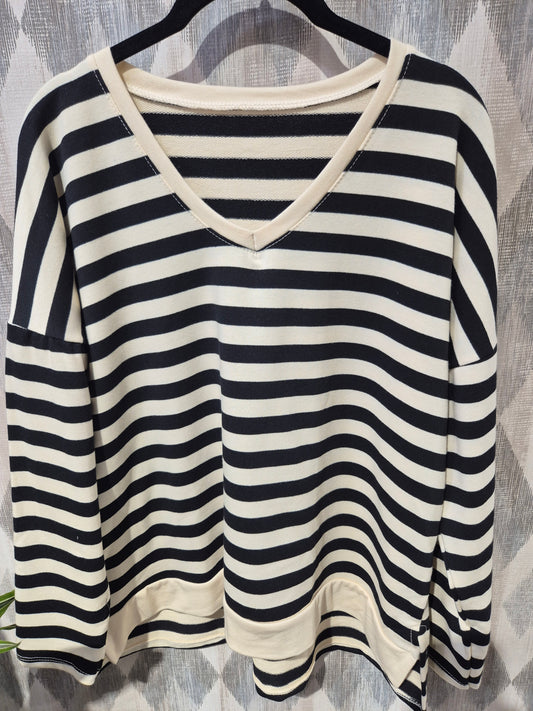 Sudadera rayas