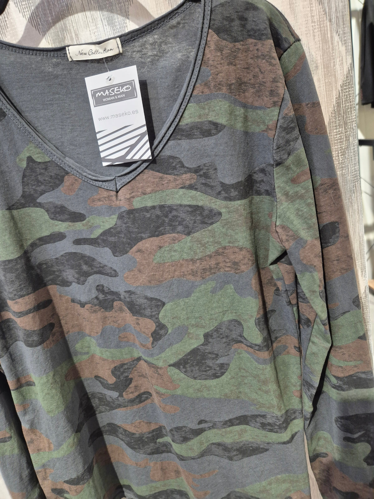 Camiseta camuflaje