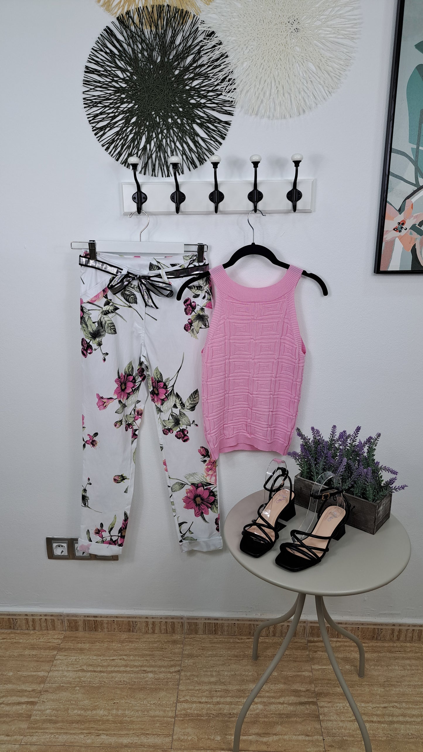 Pantalon flores