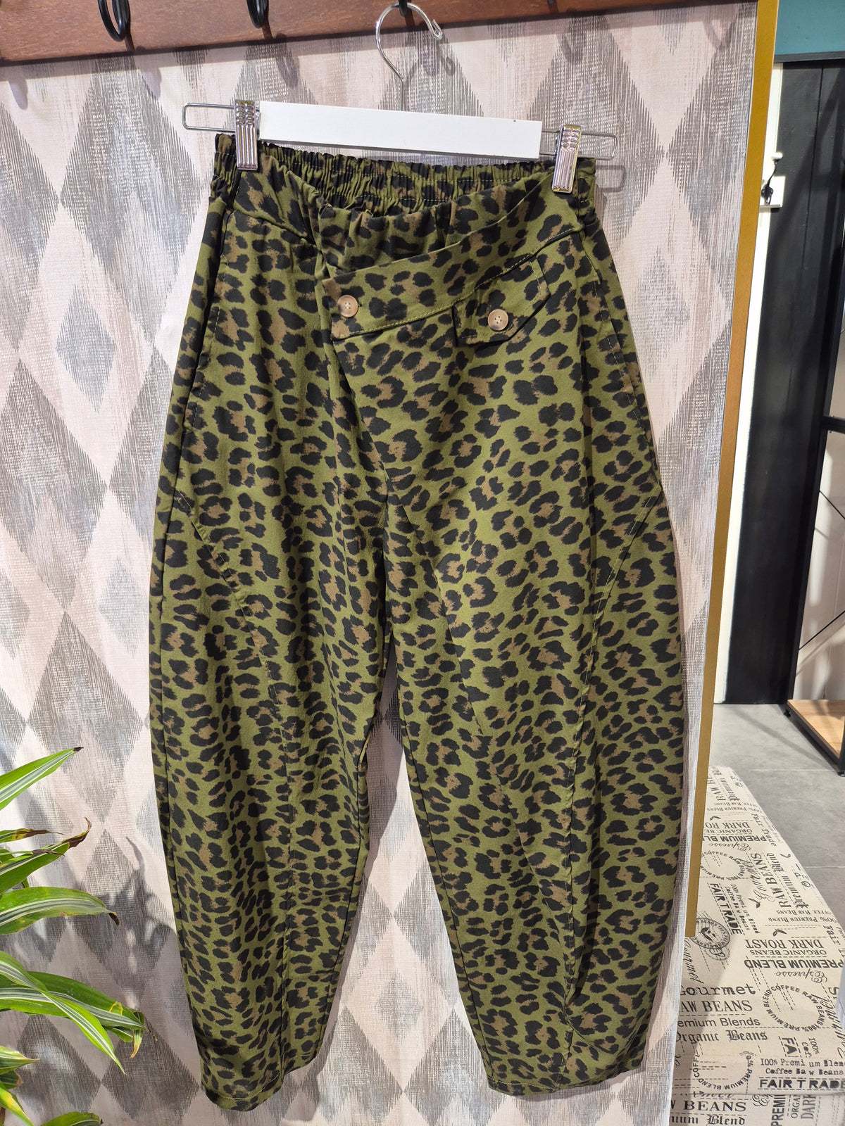 Pantalón ballon print