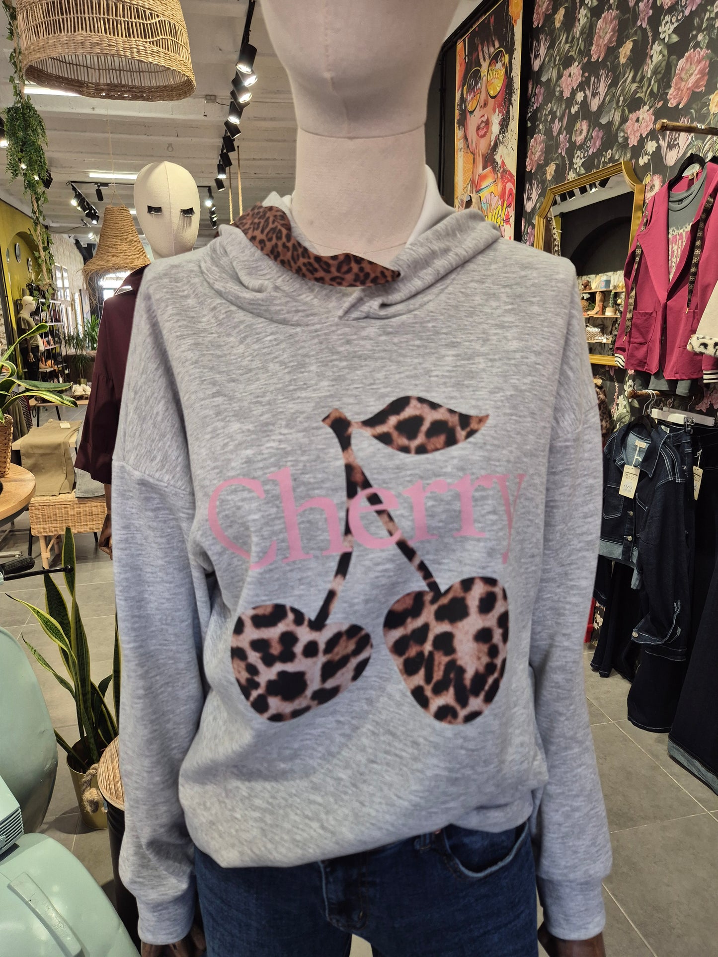Sudadera cherry