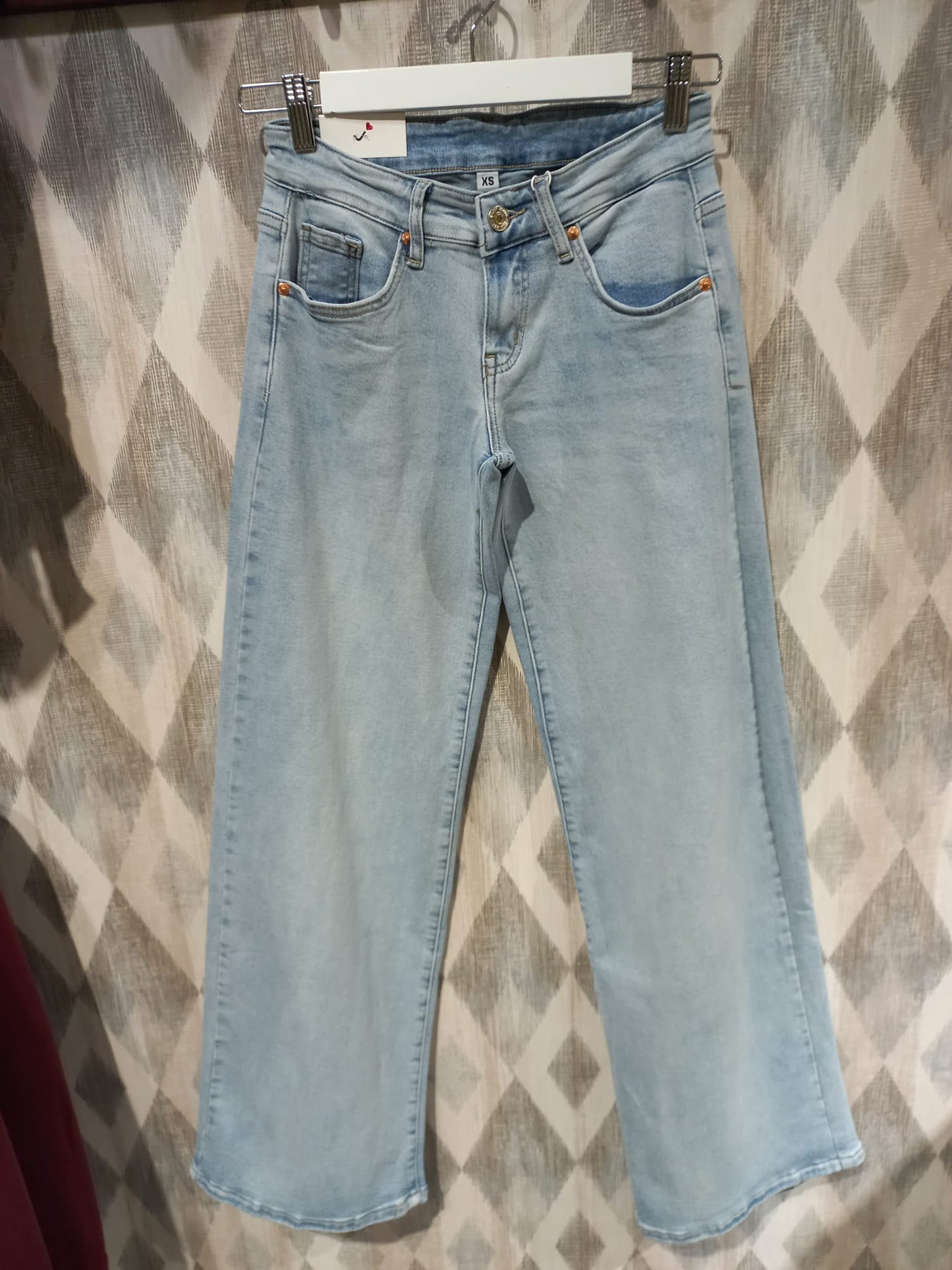 Jeans Wide leg Tiro bajo