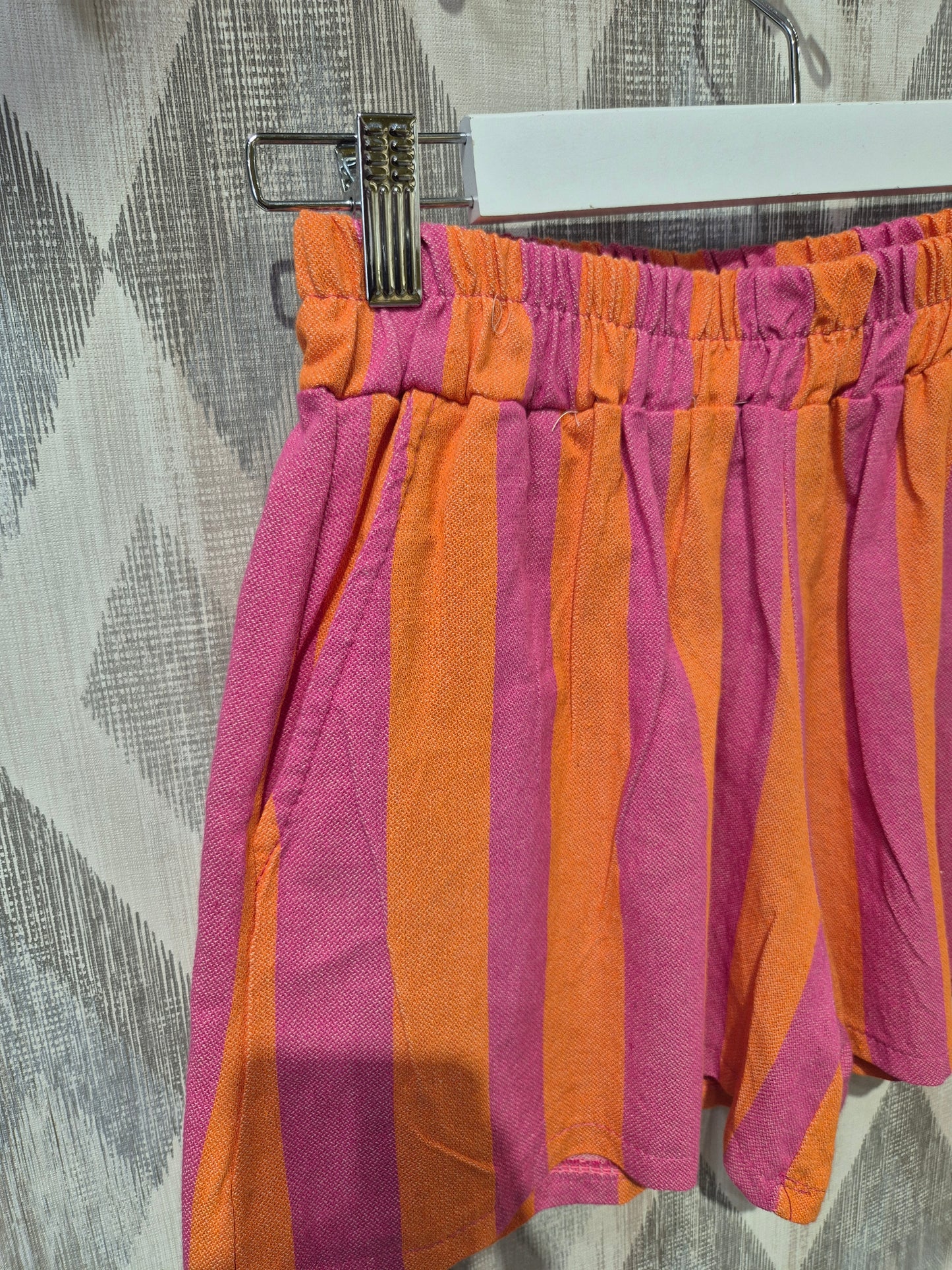 Short de rayas