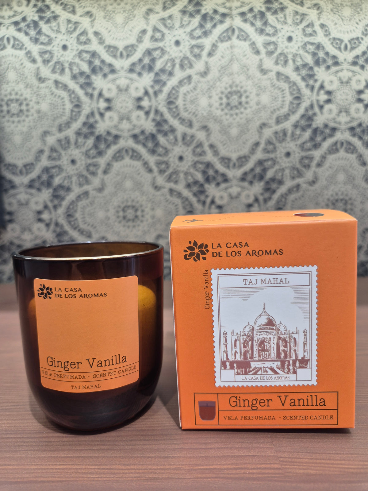 Vela ginger vainilla
