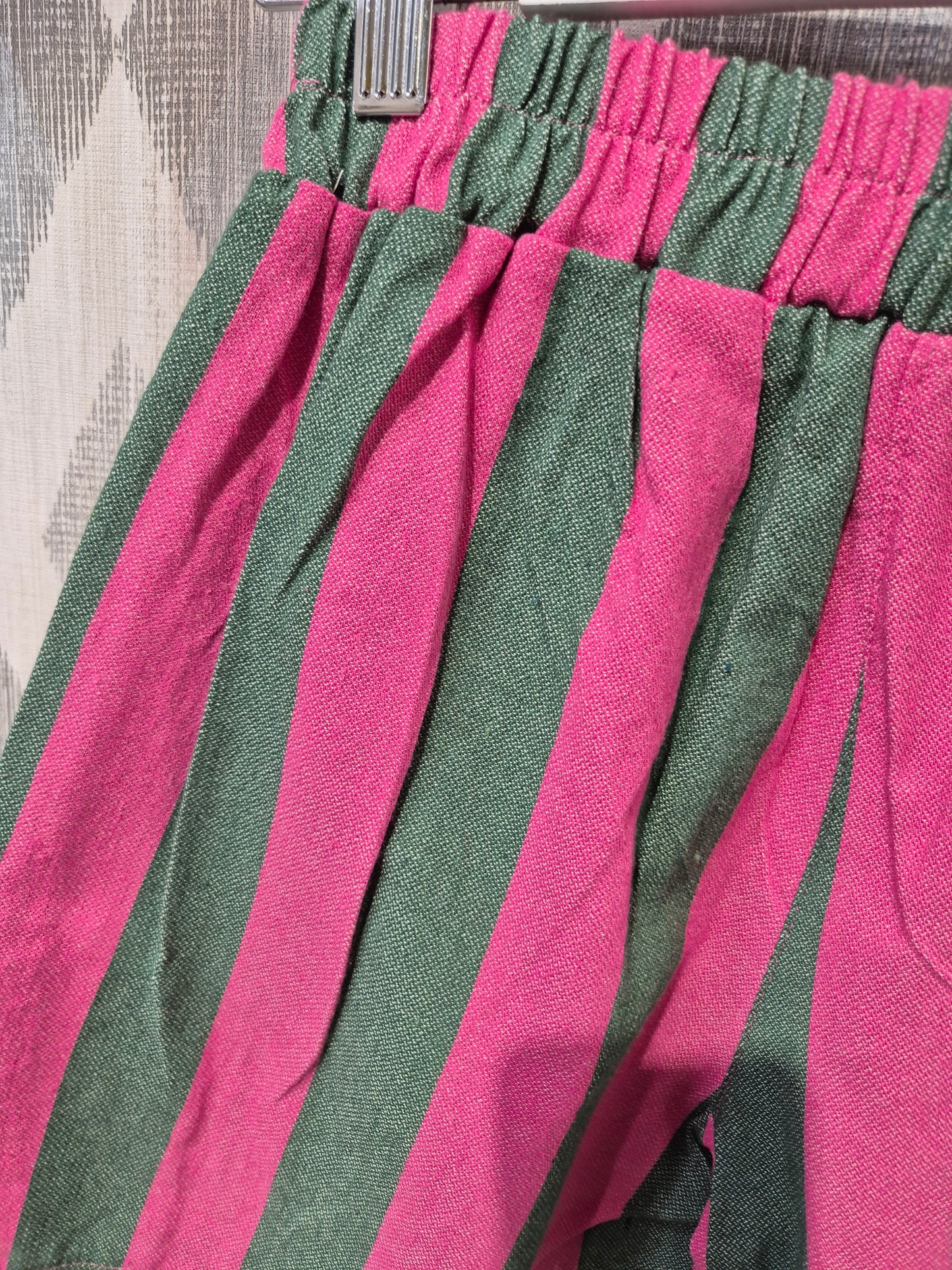 Short de rayas