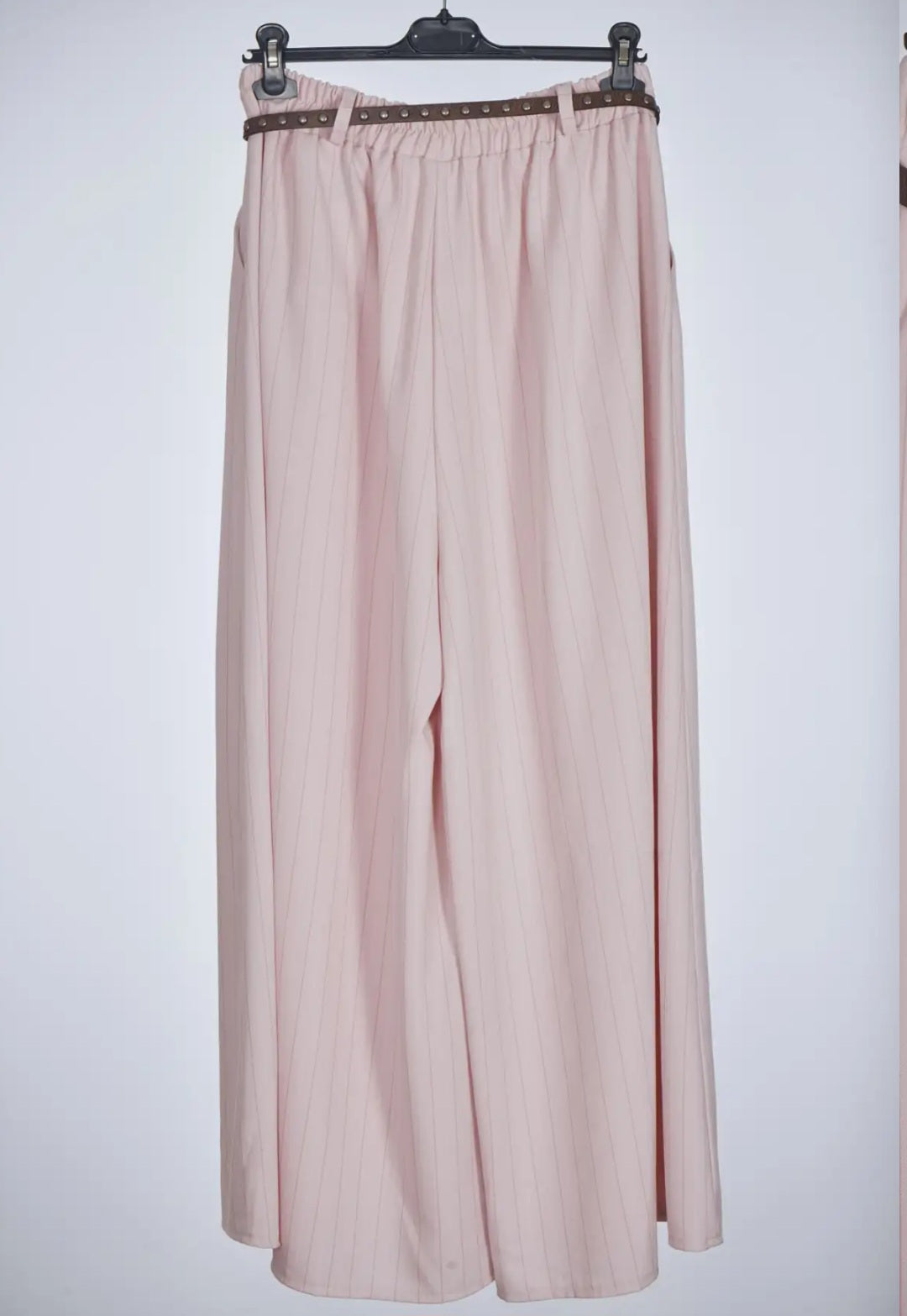 Pantalón rayas rosa