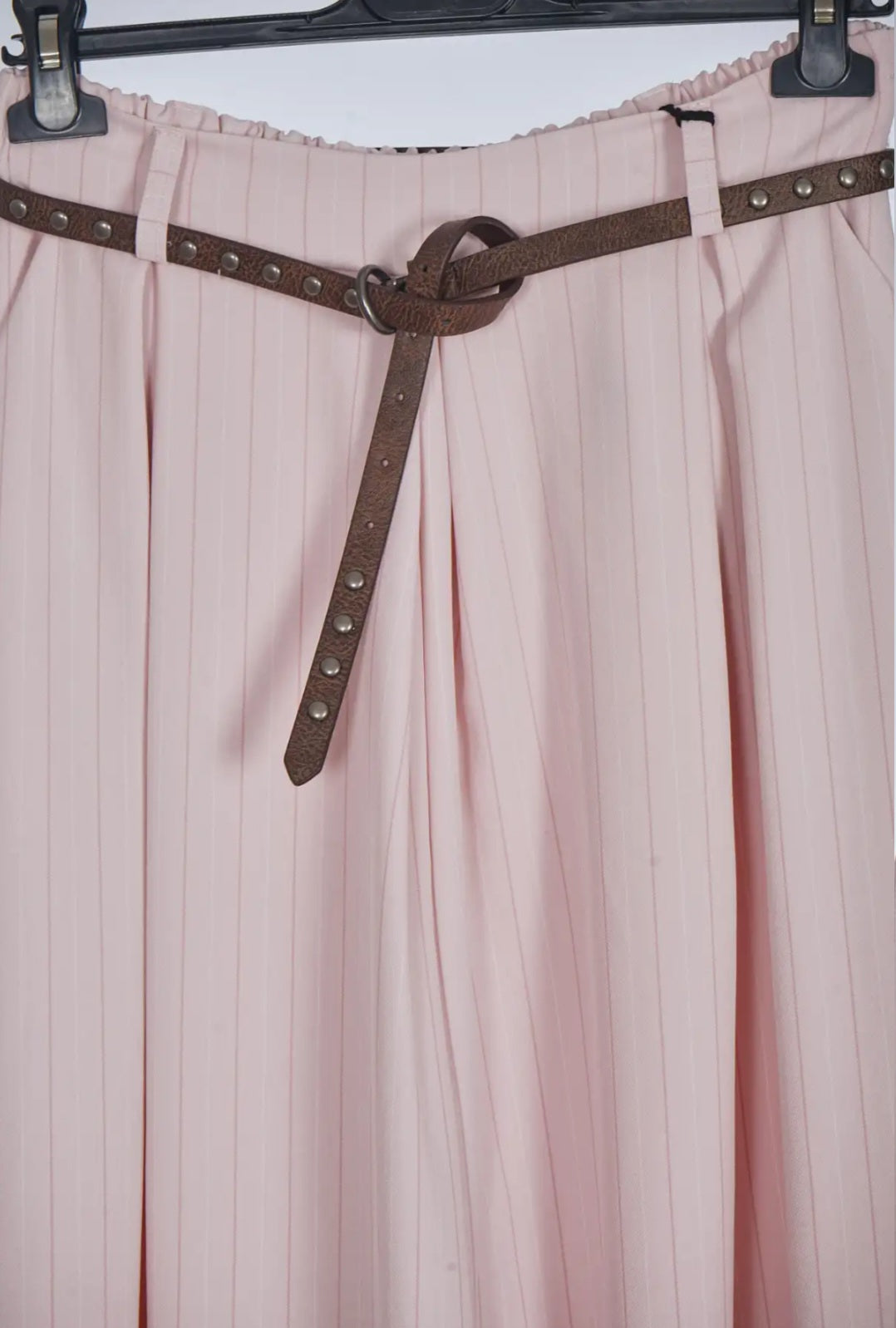 Pantalón rayas rosa