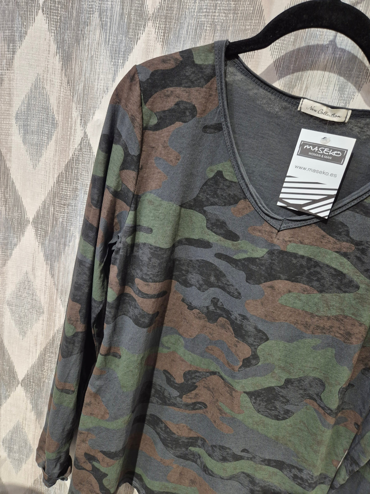 Camiseta camuflaje