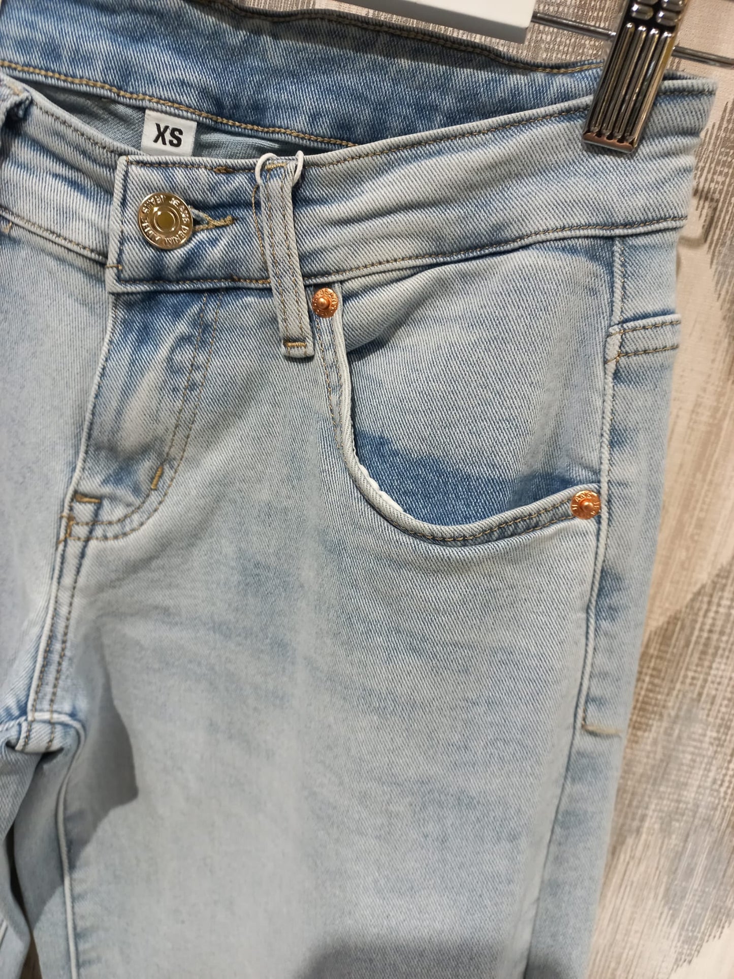 Jeans Wide leg Tiro bajo