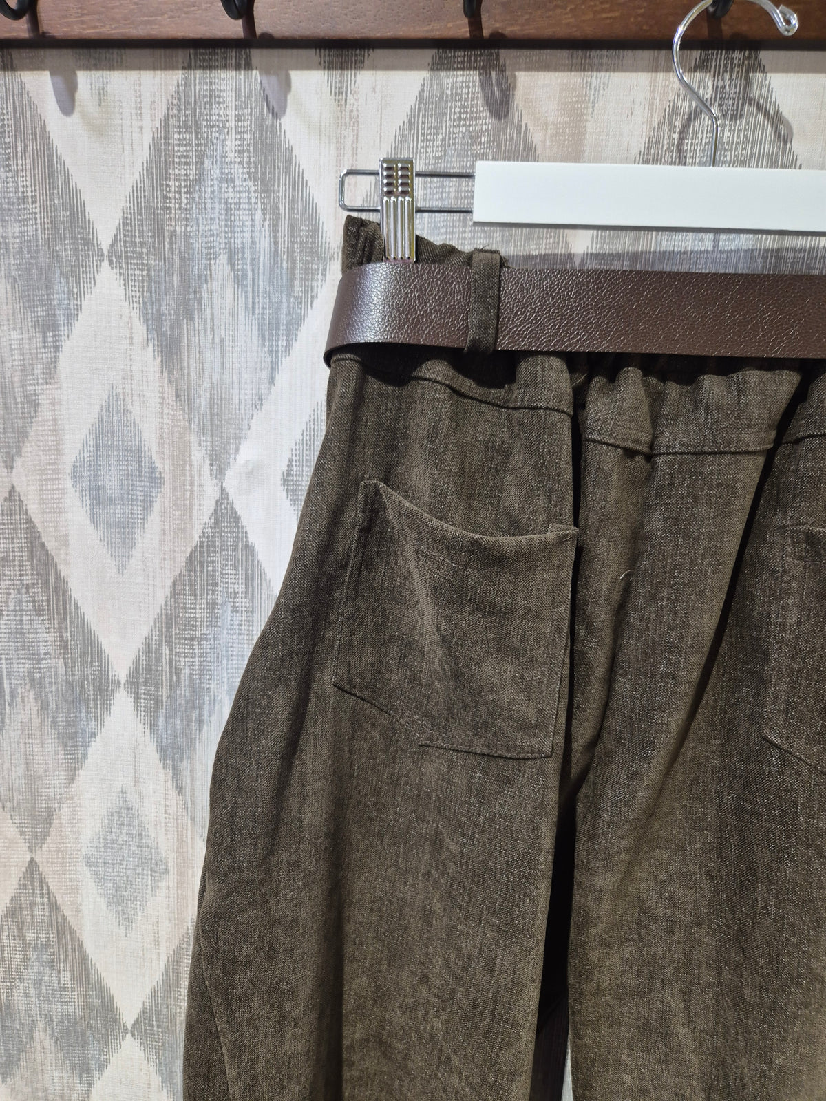 Pantalón paperbag