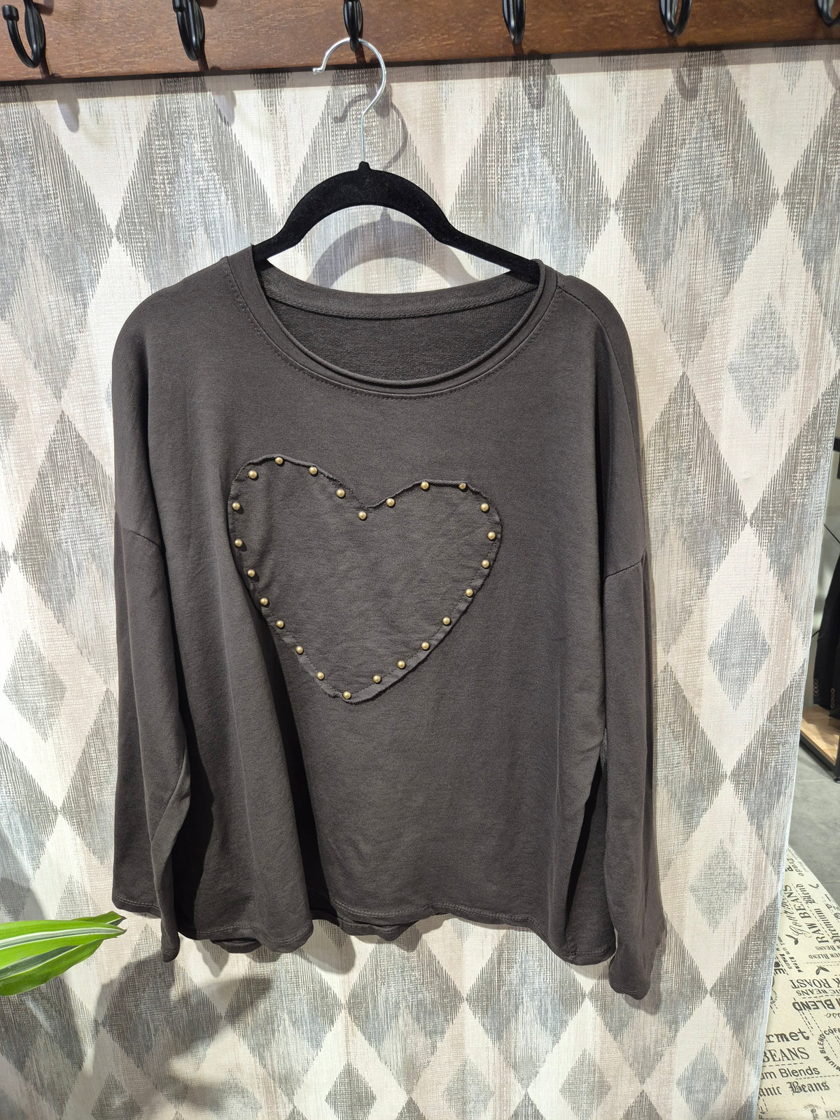 Sudadera corazón