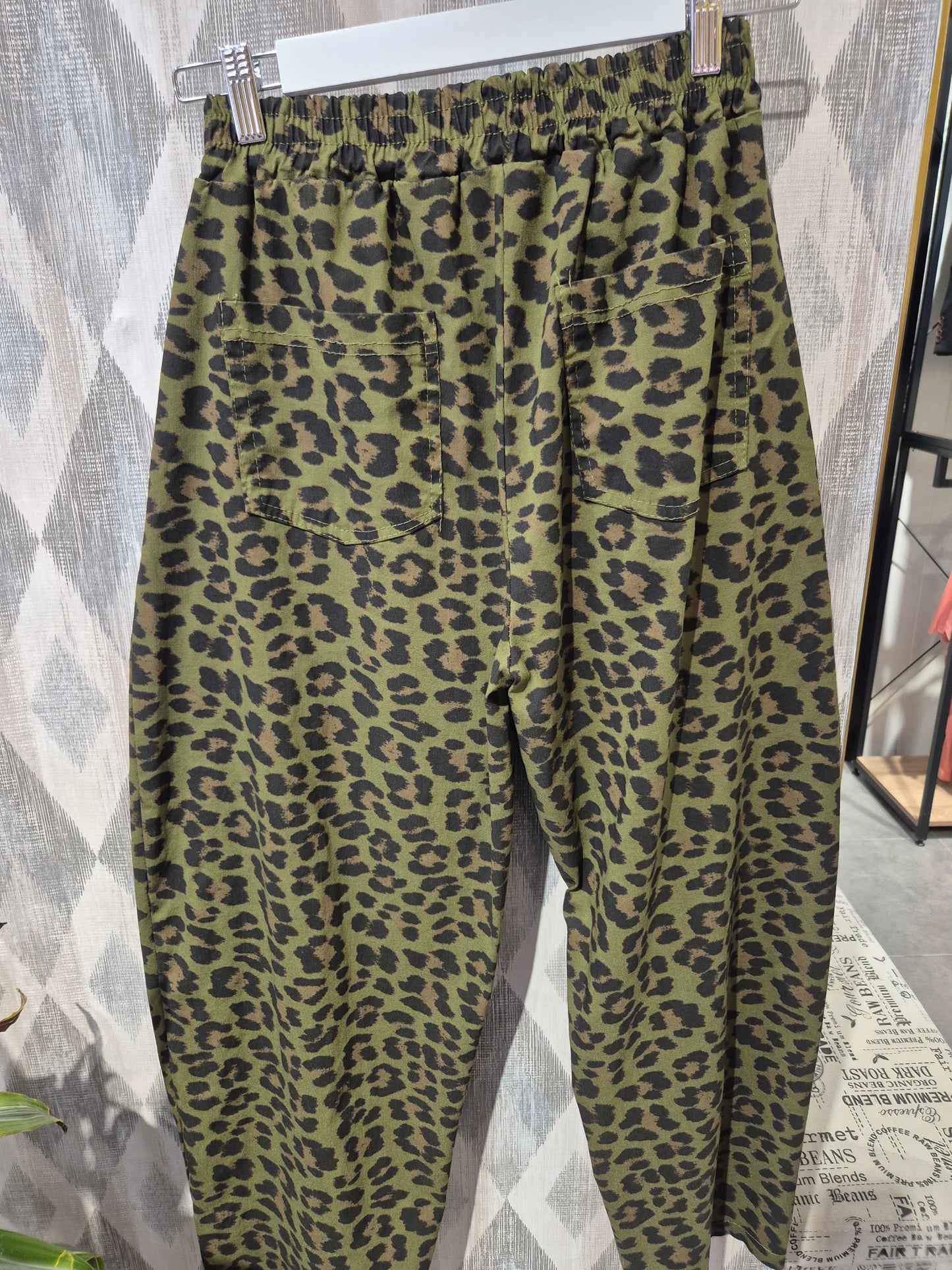 Pantalón ballon print