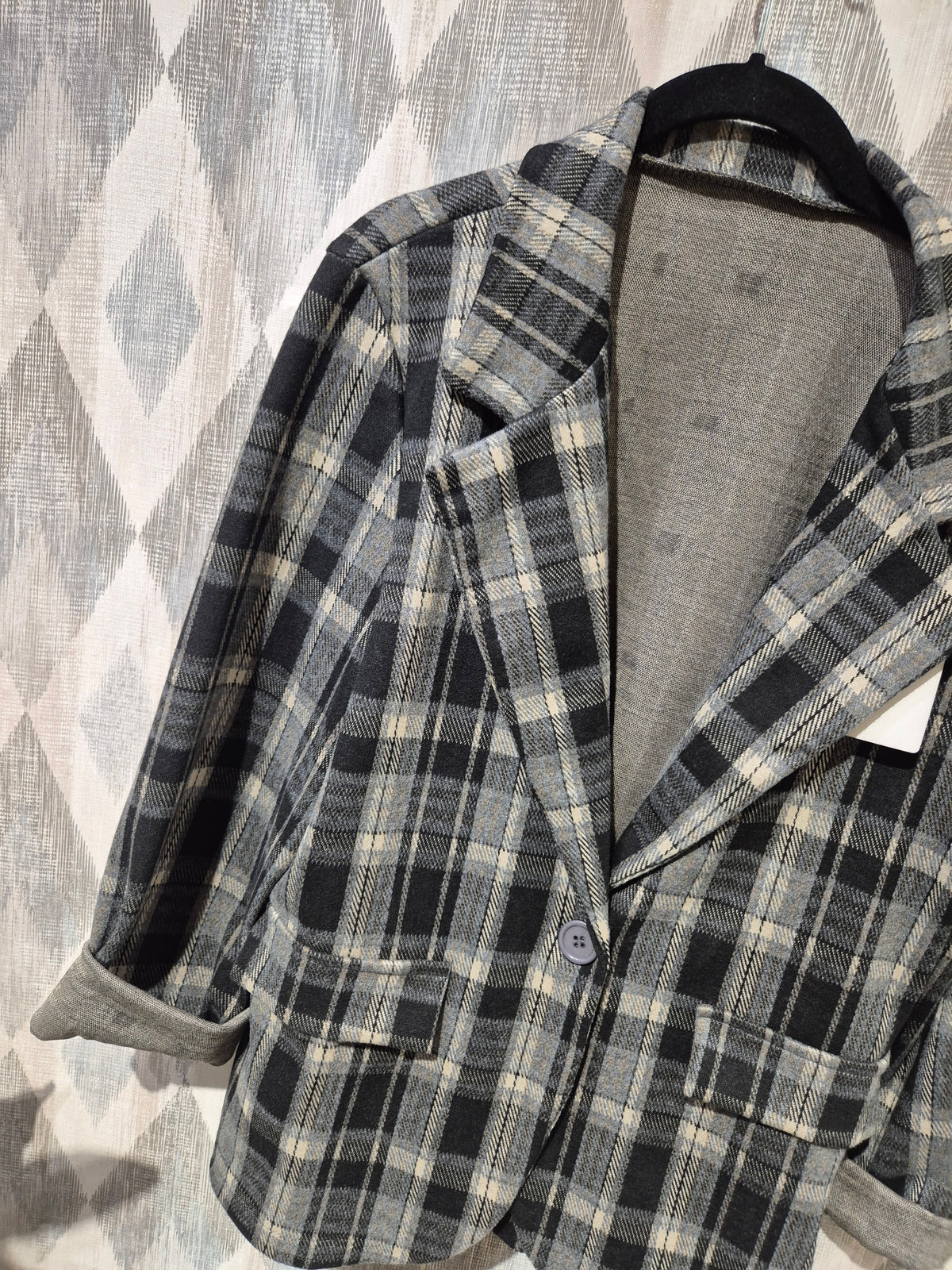 Blazer de cuadros