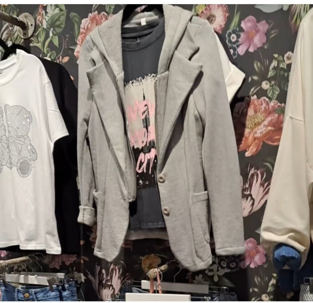 Blazer capucha